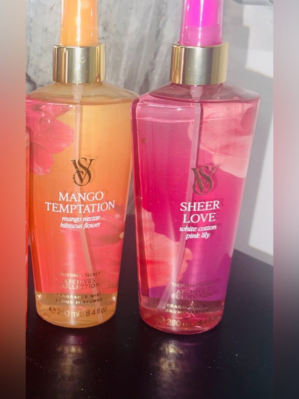Victoria's Secret Mango Temptation & Sheer Love mists new